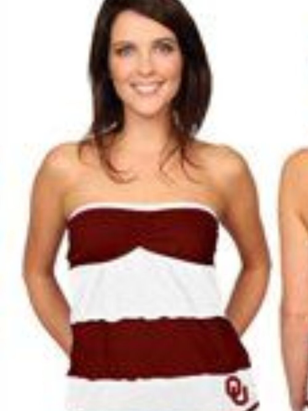 University of Oklahoma Strapless Top